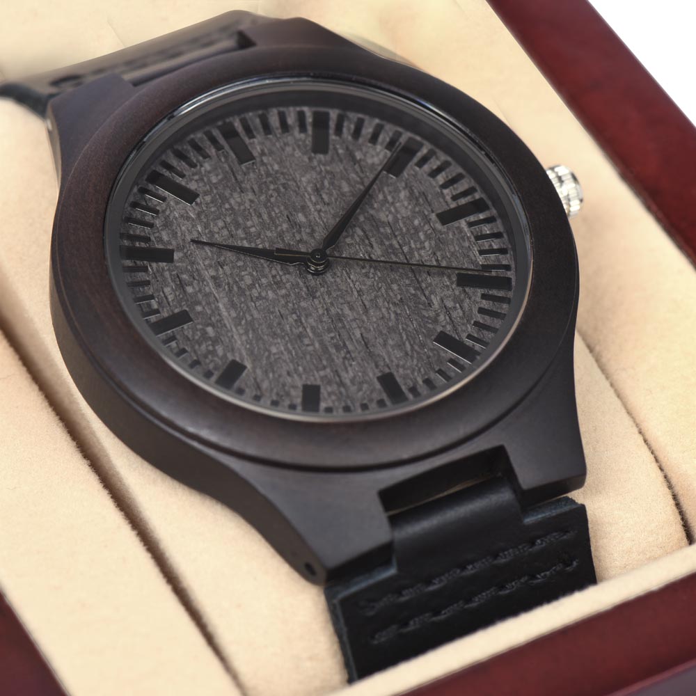 Wooden Watch Gift, To My Soulmate, Gifts For Boyfriend, Soulmate Gift For Him, Gift For Boyfriend Husband Birthday -SFS04WW